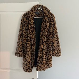 Love Tree Leopard Coat